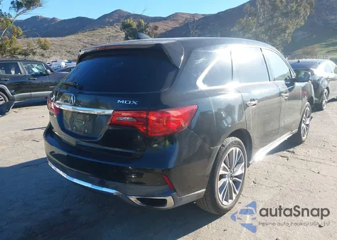 2017 Acura Mdx Technology Package из США, поврежденный, VIN 5FRYD3H56HB012643